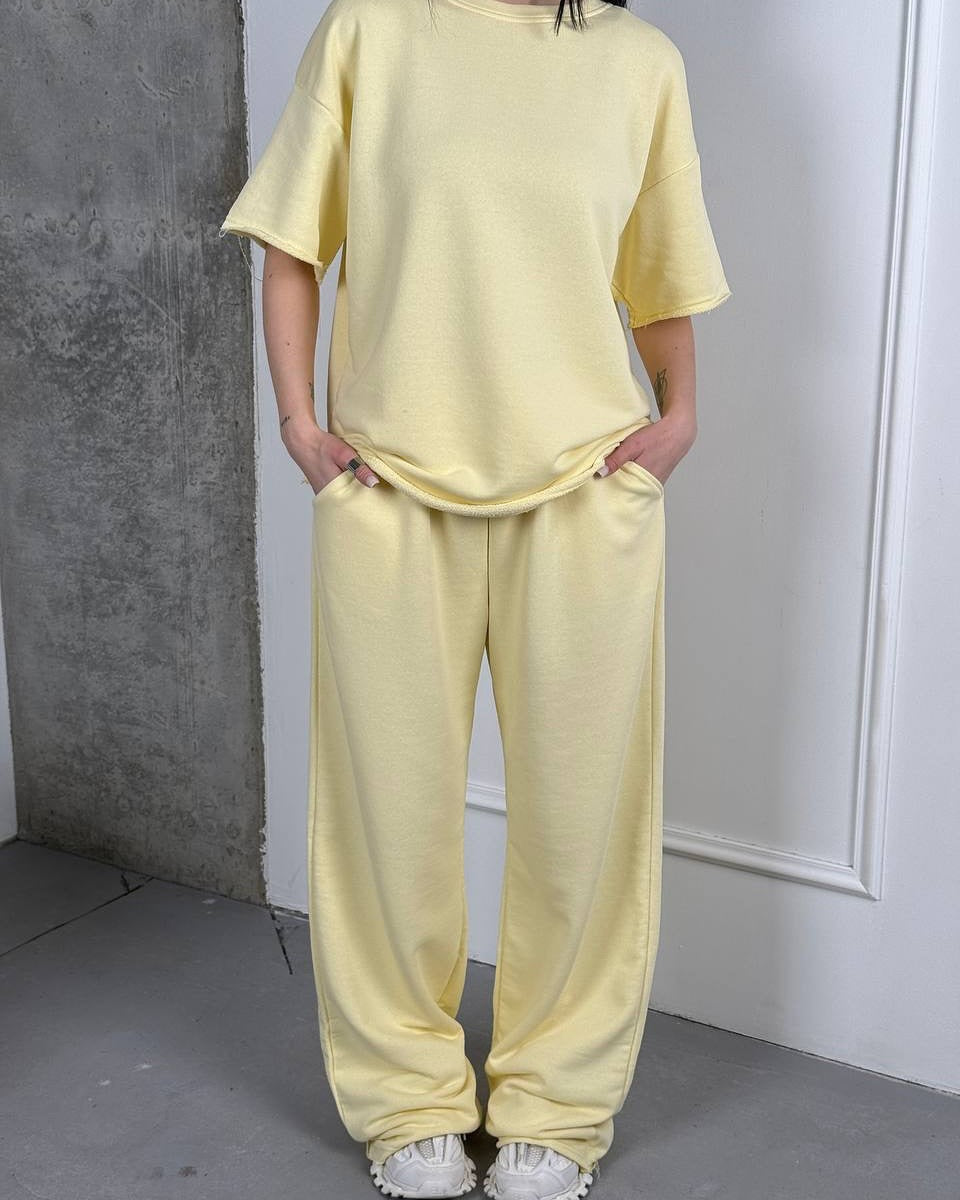 Damen Bequemes Lounge-Set aus hochwertigem, atmungsaktivem Material Stalluxe