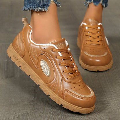 Damen modische Sneakers mit atmungsaktivem Obermaterial und rutschfester Sohle Stalluxe