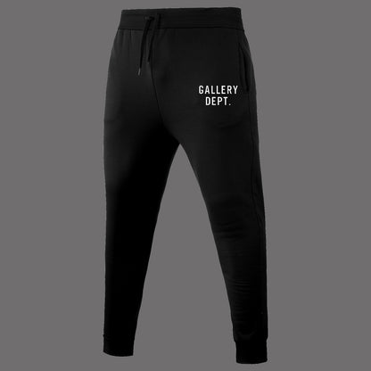 Herren Sportliche Jogginghose mit seitlichen Taschen und stilvollem Logoaufdruck Stalluxe