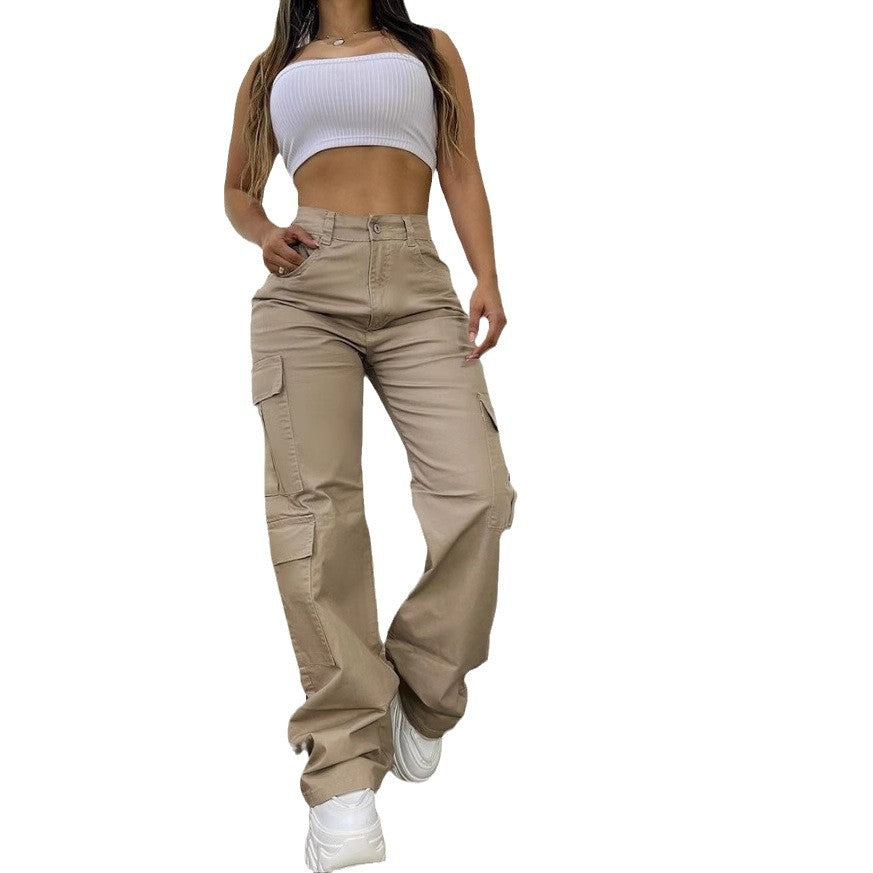 Damen Cargo-Hose im lässigen Stil mit praktischen Taschen Stalluxe