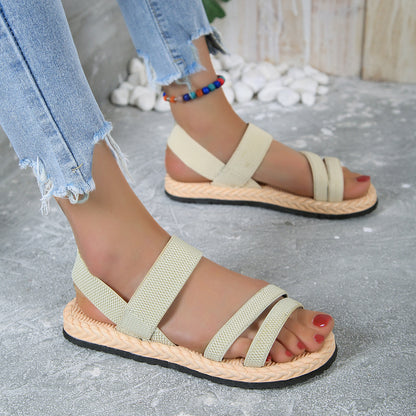 Damen Komfortable Sport-Sandalen mit breiten Riemen und stylischer Sohle Stalluxe