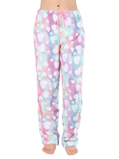 Women's Relaxed Fit Leopard Print Lounge Pants Stalluxe