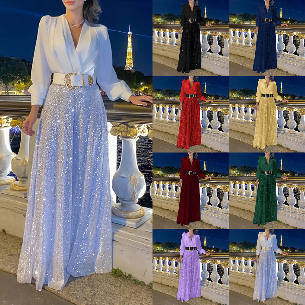 Damen Glamouröser Abendkleid Stalluxe