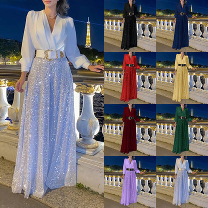 Damen Glamouröser Abendkleid Stalluxe