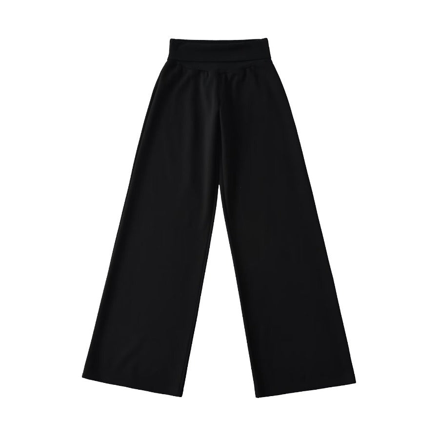 Damen Weite Jogginghose mit hohem Bund und sanfter Textur Stalluxe