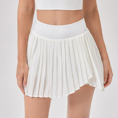 Damen Sportlicher Plissee-Rock Stalluxe