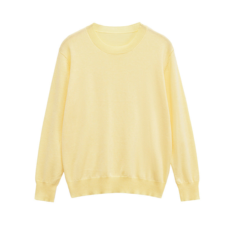 Damen lässiger Pullover aus weichem Material Stalluxe