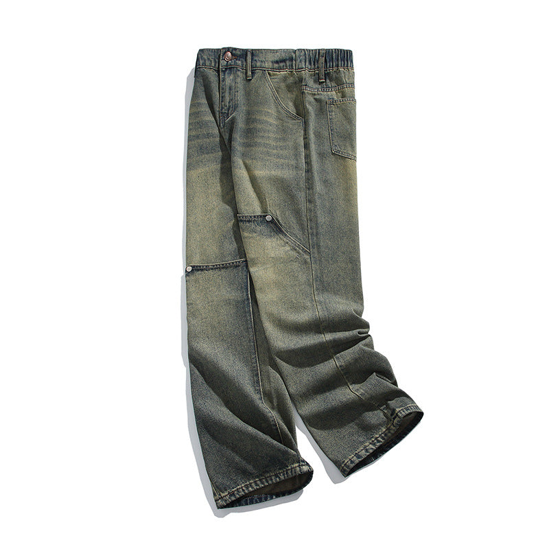 Damen Cargo-Jeans mit praktischen Reißverschlusstaschen Stalluxe