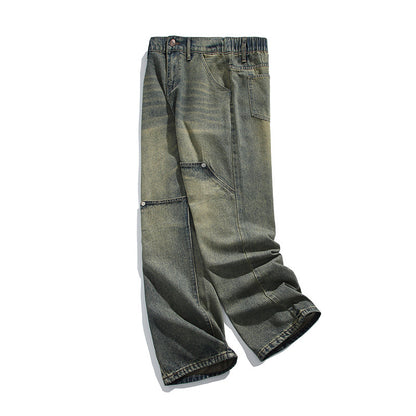 Damen Cargo-Jeans mit praktischen Reißverschlusstaschen Stalluxe