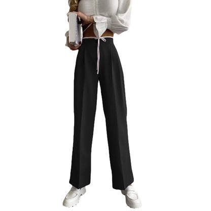 Damen Weite Palazzo-Hose mit elastischem Bund und praktischen Taschen Stalluxe