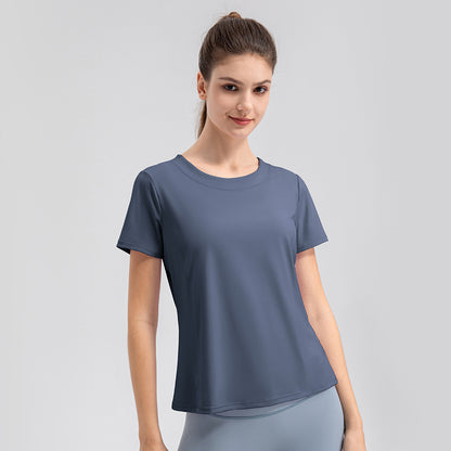Damen Sportliches Funktions-T-Shirt mit atmungsaktiven Eigenschaften und lockerer Passform Stalluxe