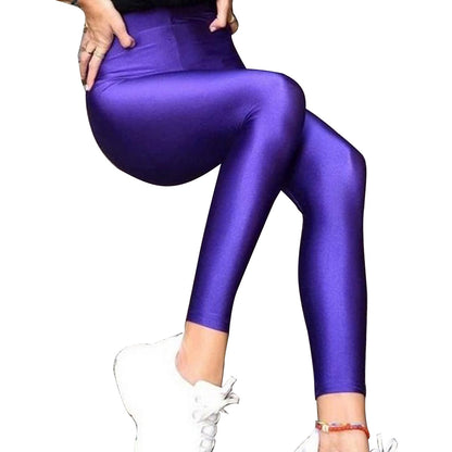 Damen Hochwertige Shiny Leggings mit hohem Bund und perfekter Passform Stalluxe