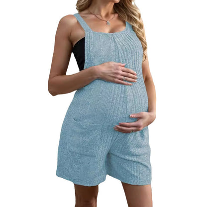 Damen lässiger Träger-Jumpsuit mit praktischem Taschendesign Stalluxe