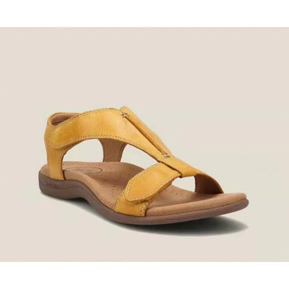 Damen Komfortable Riemchen-Sandalen mit elastischen Einsätzen Stalluxe