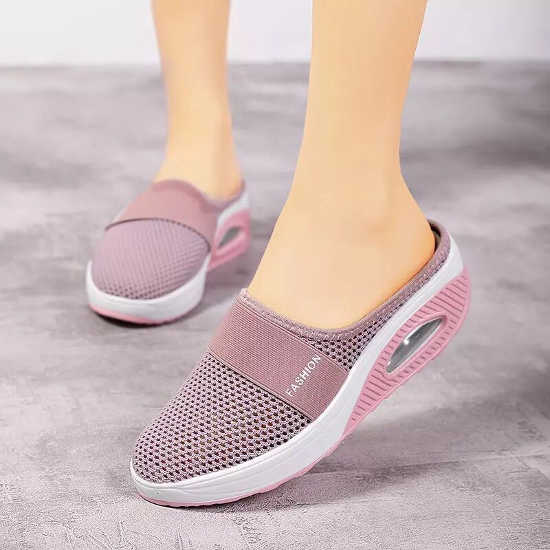 Damen Leichte Clogs mit atmungsaktiver Netzstruktur und innovativer Dämpfung Stalluxe