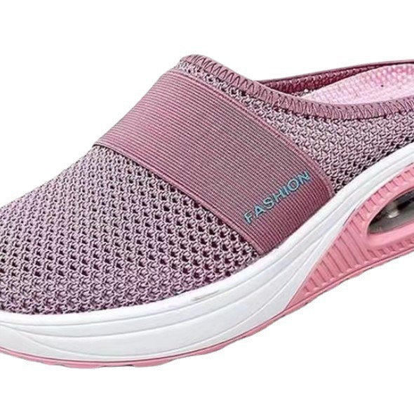 Damen Komfortable Slip-On Clogs mit atmungsaktiver Netzstruktur und gepolsterter Sohle Stalluxe