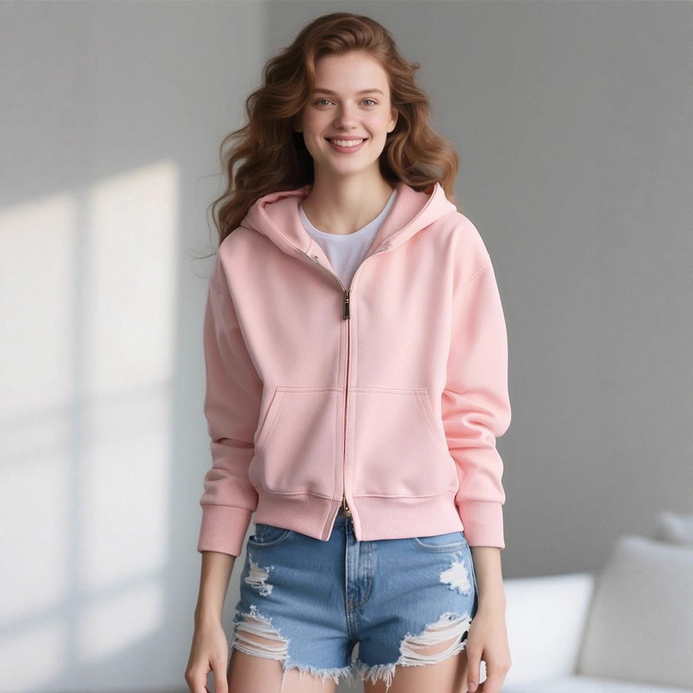Damen weiche Kapuzenjacke Stalluxe