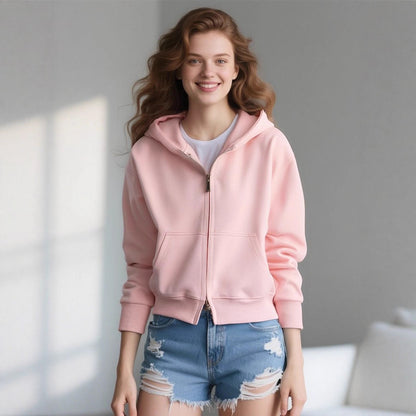 Damen weiche Kapuzenjacke Stalluxe