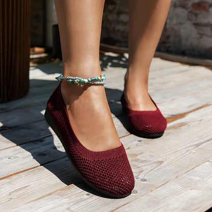 Damen Atmungsaktive Ballerinas Stalluxe