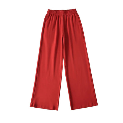 Damen weite Jersey-Hose mit elastischem Bund Stalluxe