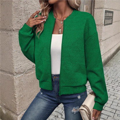Damen lässige Steppjacke mit strukturiertem Design Stalluxe