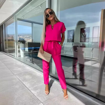 Damen Jumpsuit mit elegantem Schnitt Stalluxe