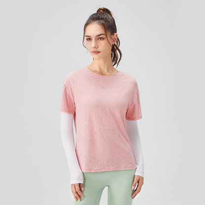 Damen Funktions-T-Shirt mit atmungsaktiver Technologie und innovativem Lagenlook Stalluxe