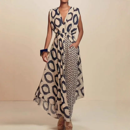 Damen Jumpsuit mit modischem Print Stalluxe