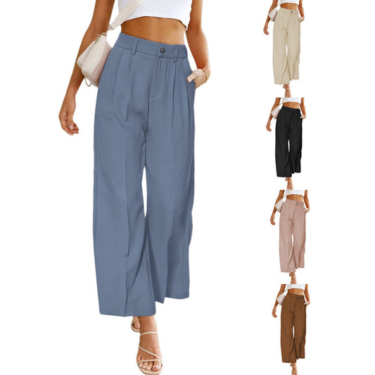 Damen Weite Hochspringhose mit elegantem Faltenwurf Stalluxe