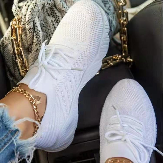 Damen Sportliche Mesh-Sneaker mit atmungsaktiver Sohle und Dämpfungstechnologie Stalluxe