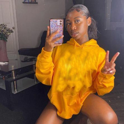 Damen Hoodie mit Kängurutasche und weichem Innenmaterial Stalluxe