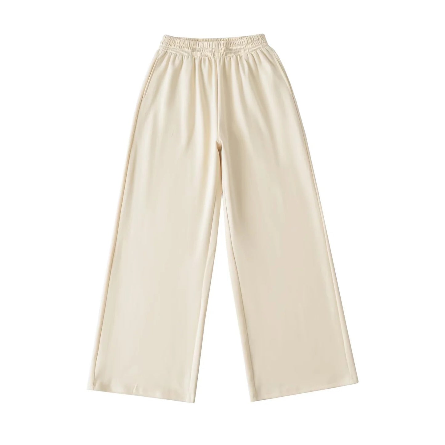 Damen weite Jersey-Hose mit elastischem Bund Stalluxe