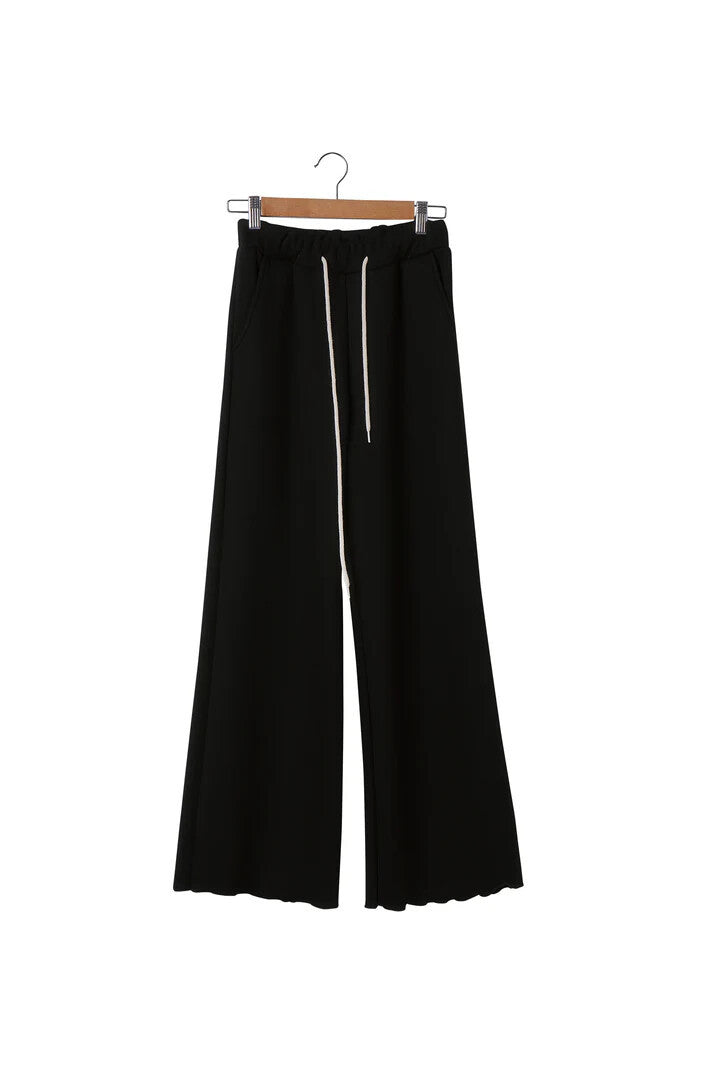 Damen weite Jersey-Hose mit elastischem Bund und praktischen Taschen Stalluxe