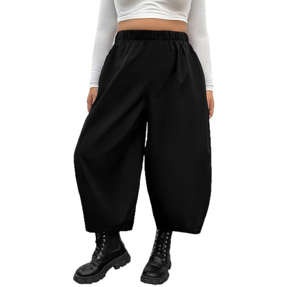 Damen elegante breite Hose Stalluxe