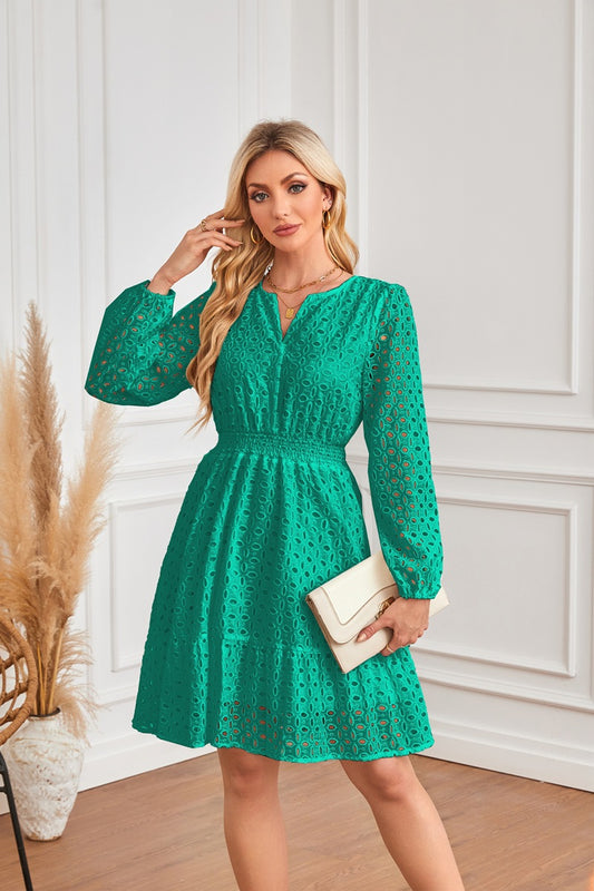 Damen Kleidungsstück mit Lochmuster Stalluxe