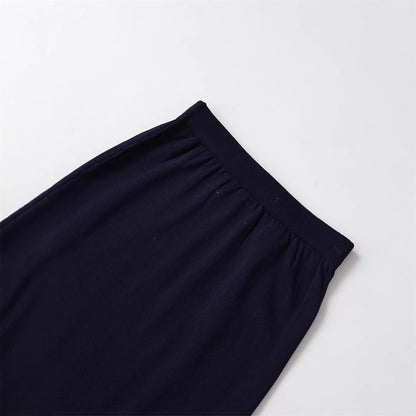 Damen Bequemer Jersey-Rock mit elastischem Bund Stalluxe