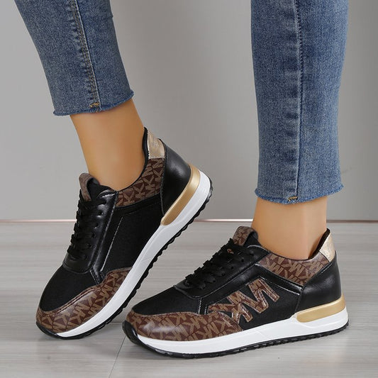 Damen Sportliche Sneakers mit modischen Akzenten und atmungsaktiver Oberfläche Stalluxe