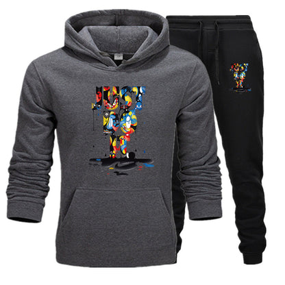 Damen Kapuzenpullover und Jogginghose Set Stalluxe
