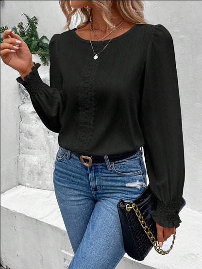Damen Elegantes und luftiges Blusenshirt Stalluxe