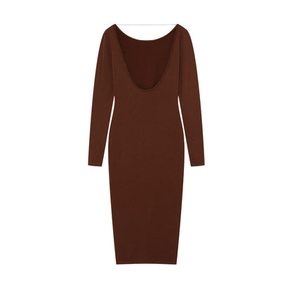 Damen Langarm Bodycon Kleid Stalluxe