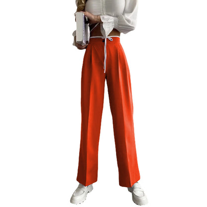 Damen Weite Palazzo-Hose mit elastischem Bund und praktischen Taschen Stalluxe