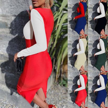 Damen figurbetontes Kleid Stalluxe