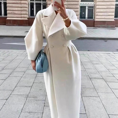 Damen Eleganter und funktioneller Trenchcoat mit seitlichem Schlitz Stalluxe