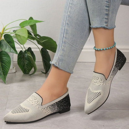 Damen Elegante und bequeme Ballerinas mit modischem Obermaterial Stalluxe