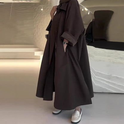 Damen modisches Hemdkleid mit Langarm und eleganter Passform Stalluxe