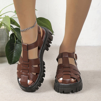 Damen Sling Sandalen im modernen Stil von Stalluxe