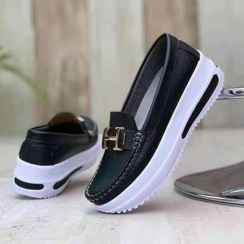 Damen Komfortable Slip-On Sneakers Stalluxe