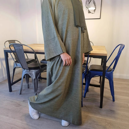 Damen Kaftan-Kleid mit weitem Schnitt und eleganter Verarbeitung Stalluxe