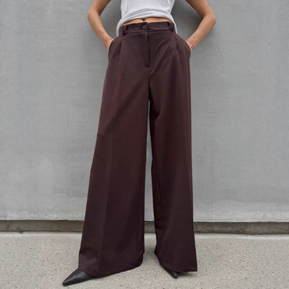 Damen weit geschnittene Hose Stalluxe