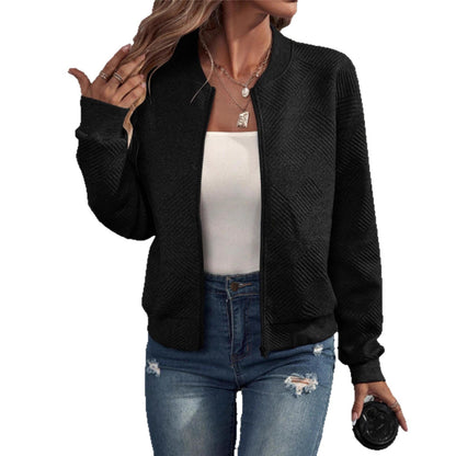 Damen lässige Steppjacke mit strukturiertem Design Stalluxe